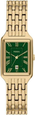 Fossil Womens Raque Green Dial Watch