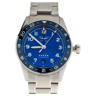 Longines Spirit Zulu Time - Dames - Horloges - Blauw - ONE Size - Accessoires