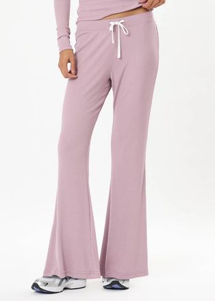 SPLITS59 Blaire Rib Pull-On Pant In Blush