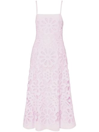 Temperley London Guinevere midi dress - Pink