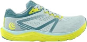 Topo Athletic Magnifly 4 Running Shoes in Glass Blue/Lime Women