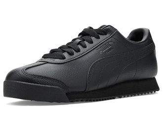 Puma Roma 24 Standard Mens Lace up casual Shoes Puma Black/Puma Black : 11.5 D - Medium, Leather