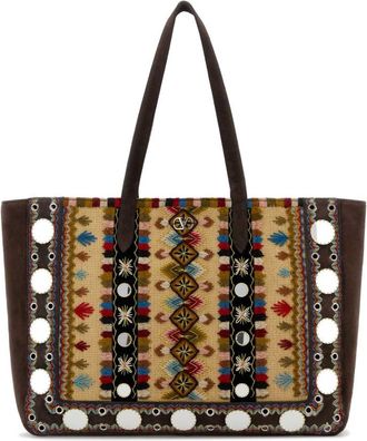 Valentino Garavani Multicolor Nellcote Large Tote