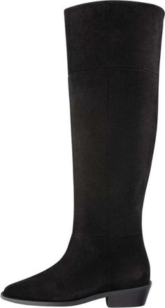 L37 Unieke Modieuze Schoenen en Accessoires - Dames - Over de knie laarzen - Zwart - 37 EU - Schoenen