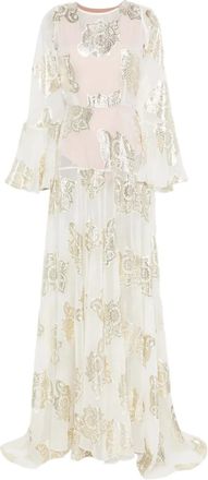 Miau by Clara Rotescu Abito lungo svasato - Toni neutri