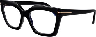 Tom Ford FT6093-B Eyeglasses - Black