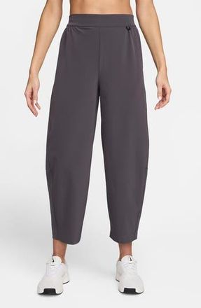 Nike 24.7 PerfectStretch Dri-FIT High Waist Loose Barrel-Leg Pants in Thunder Grey/Dark Shadow at Nordstrom Rack, Size X-Small