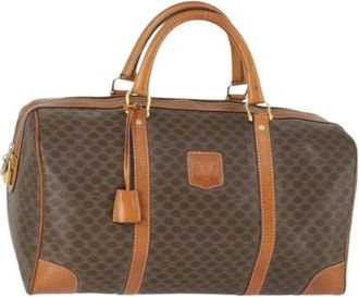Celine Pre-owned Weekend Bags, female, Brown, Size: ONE SIZE Pre-owned Plastic Weekend Bag