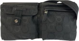 Ferragamo Pre-owned Sling Bag - Dames - Vintage Heuptassen - Zwart - ONE Size - Vintage