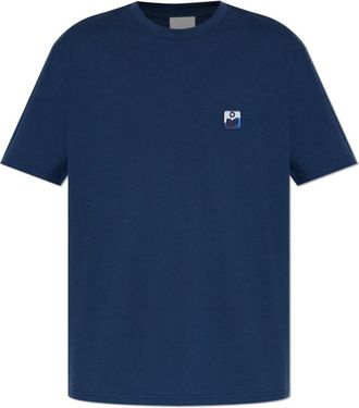 Isabel Marant Hugo T-Shirt - Heren - T-shirts - Blauw - S - Katoen - Tops