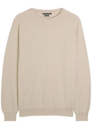 Begg x Co Heriot Cashmere Jumper - Beige - XL