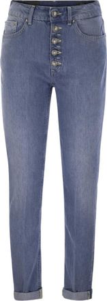 Dondup Jeans Koons con cinque tasche - Blu