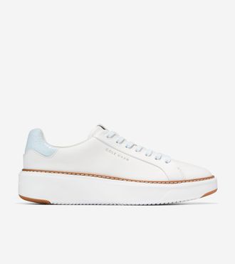 Cole Haan Womens GrandPr&oslash; Topspin Sneakers - White Size 10.5