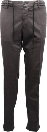 Mason's Milano Jogger Travel Chinos - Heren - Chinos - Grijs - 2XL - Broeken