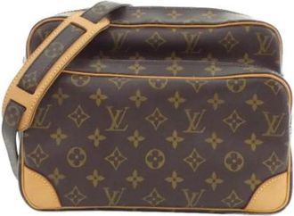 Louis Vuitton Pre-owned Cross Body Bags, female, Brown, Size: ONE SIZE Pre-owned Canvas louis-vuitton-bags