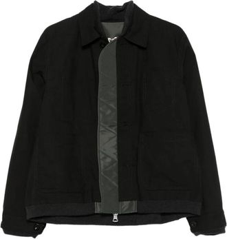 sacai Buitenlaag - Heren - Zomerjassen - Zwart - M - Jassen