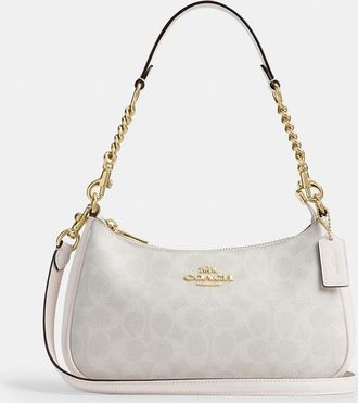 Coach Teri Shoulder Bag In Signature Canvas