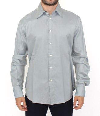 Ermanno Scervino Cotton Long Sleeve Casual Shirt Mens Top