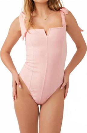 Free People Lola Bodysuit In Heart Haze