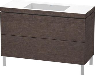 Duravit Lavamanos Duravit L-cube Con Base De Pie, 120x48 Cm, 2