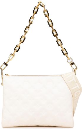 Louis Vuitton Pre-owned Womens Loop Crossbody Embossed Leather - Ivory - One Size