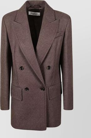Max Mara single breasted coat