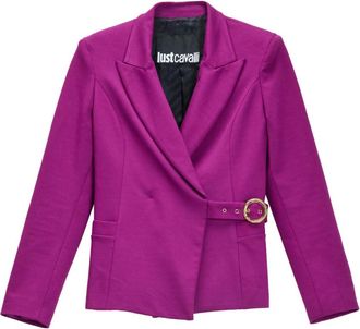 Just Cavalli Milan Jacket - Dames - Blazers - Paars - L - Jassen