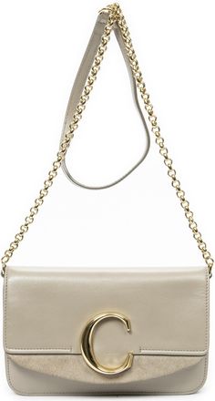 Chlo&eacute; C Chain Clutch Schoudertas