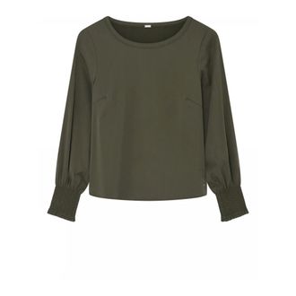 Gustav Long Sleeve Tops, female, Green, Size: 2XL Long Sleeve Top
