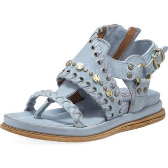 A.S.98 Sullivan Ankle Strap Sandal in Sky at Nordstrom, Size 10.5-11Us