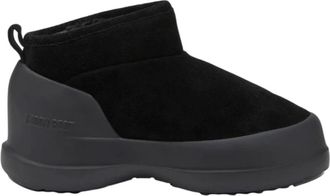 Moon Boot Luna Low Su&egrave;de Winterlaarzen - Dames - Winterlaarzen - Zwart - 38 EU - Su&egrave;de - Schoenen