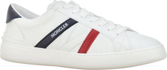 Moncler White Monaco M Low Top Mens Sneakers (Pre-Owned)
