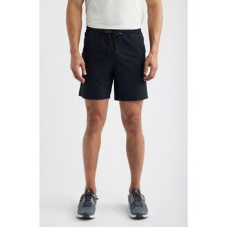 Rhone Pursuit 7-Inch Unlined Training Shorts in Pure Black at Nordstrom, Size Xx-Large