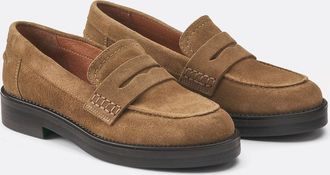 Jonak Mirna su&egrave;de loafers, dikke zool