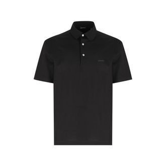 Ermenegildo Zegna Short-sleeve Piqu&eacute; Polo Shirt
