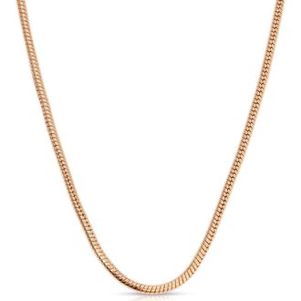 Ettika Snake Chain Necklace in Gold at Nordstrom