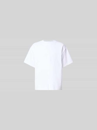 Won Hundred Relaxed Fit T-Shirt mit Logo-Stitching in Weiss, Gr&ouml;&szlig;e XL