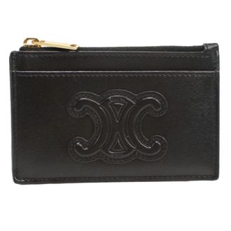 Celine Black Leather Coin Purse/Coin Case (Pre-Owned)