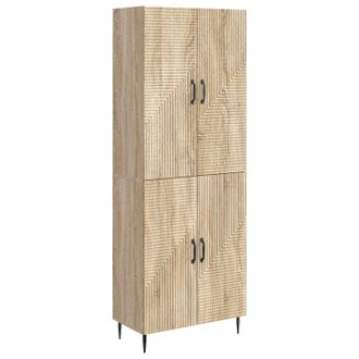 vidaXL Juego De Armarios 2 Uds. Madera De Ingenier&iacute;a Vidaxl