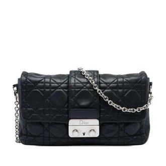 Dior Pre-owned Dior Lambskin Cannage New Lock Pouch Ladies 1KOKFJWTD2QHYTF5