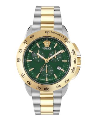 Versace V-Sport Chrono Leather Watch