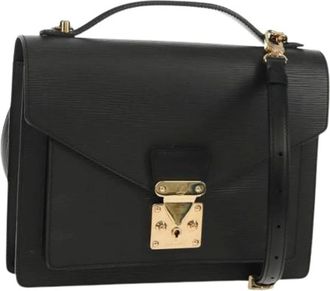 Louis Vuitton Pre-owned Handbags, female, Black, Size: ONE SIZE Pre-owned Hand Bag
