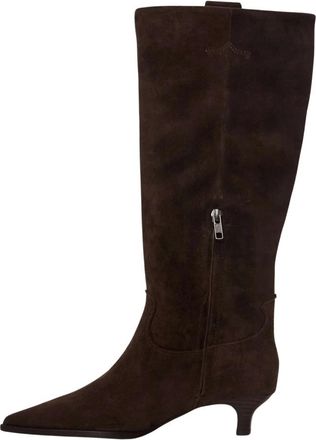 Ash Thore 02 Heeled Boot - Dames - Laarzen met Hak - Bruin - 39 EU - Su&egrave;de - Schoenen