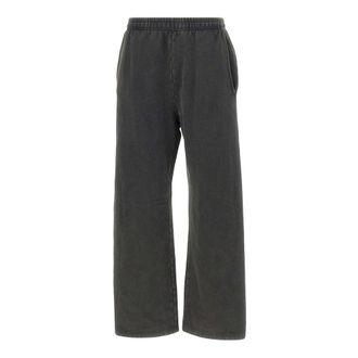 Entire studios Wide Trousers, female, Black, Size: XS Straight Leg Sweatpant