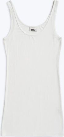 Sleepy Jones Rib Tank Dress in White at Nordstrom, Size X-Large