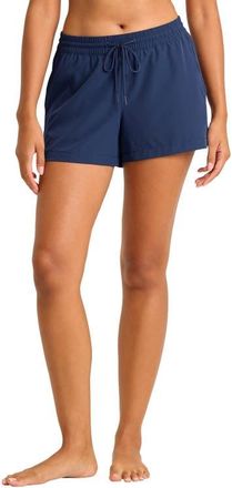 Tommy Bahama Elastic Waist Board Shorts in Mare Navy at Nordstrom, Size X-Small
