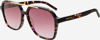 Freyrs Eyewear Unisex - Spencer Aviator Sunglasses In Lavender