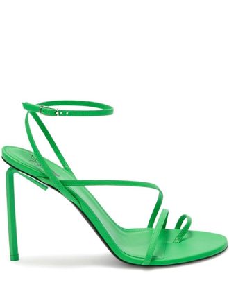 Off-white Allen sandals - women - Calf Leather/Calf Leather/Calf Leather - 36 - Green