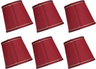 OEM Pantalla De L&aacute;mpara De Pared, Pantalla De L&aacute;mpara Dom&eacute;stica De Estilo Sencillo Para L&aacute;mpara De Pie O De Mesa (rojo Vino (px43))