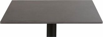 Maisons du monde Tablero de mesa profesional de exterior para 2 personas gris marengo de 70 cm